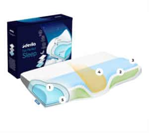 derila memory foam pillow